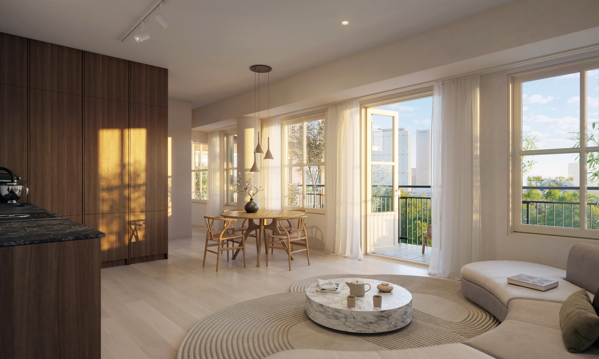 Impressie appartement