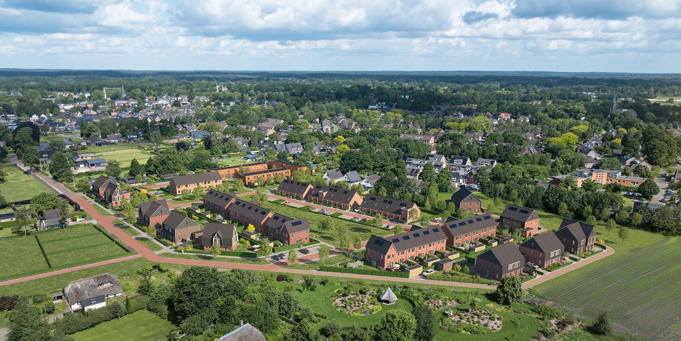 Vind je de perfecte balans tussen wonen met een landelijk en groen karakter 