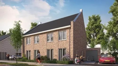 Twee onder een kap woning