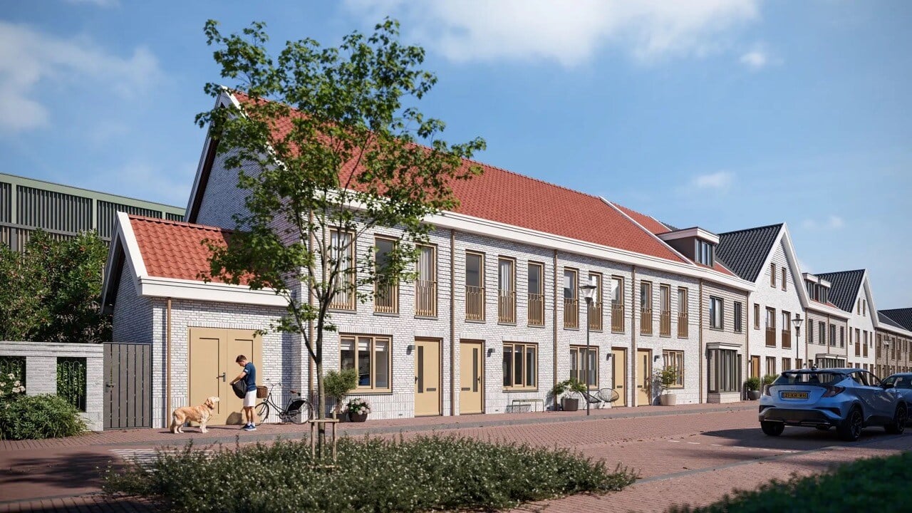 Mooie rijtjeswoningen