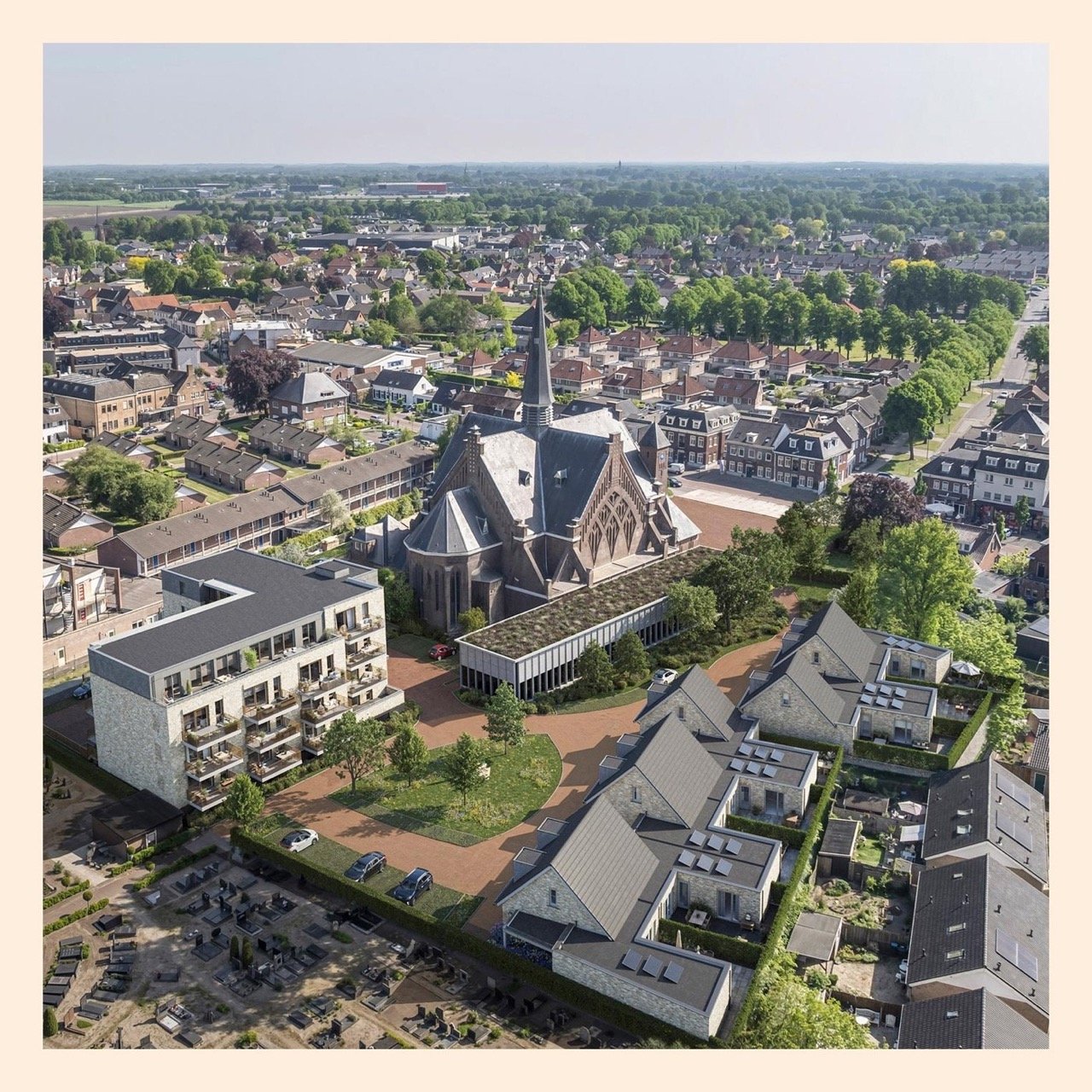 De omgeving van het project
