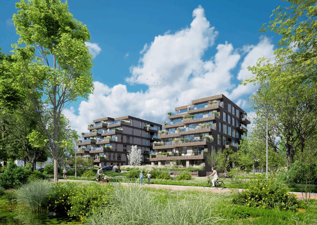 Mooie groene omgeving bij Greunzicht