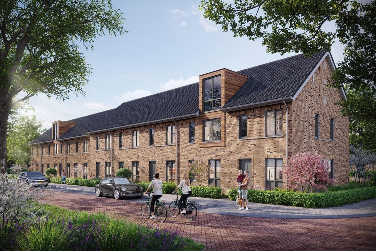 Rijtjeswoningen in het Oost project in Made