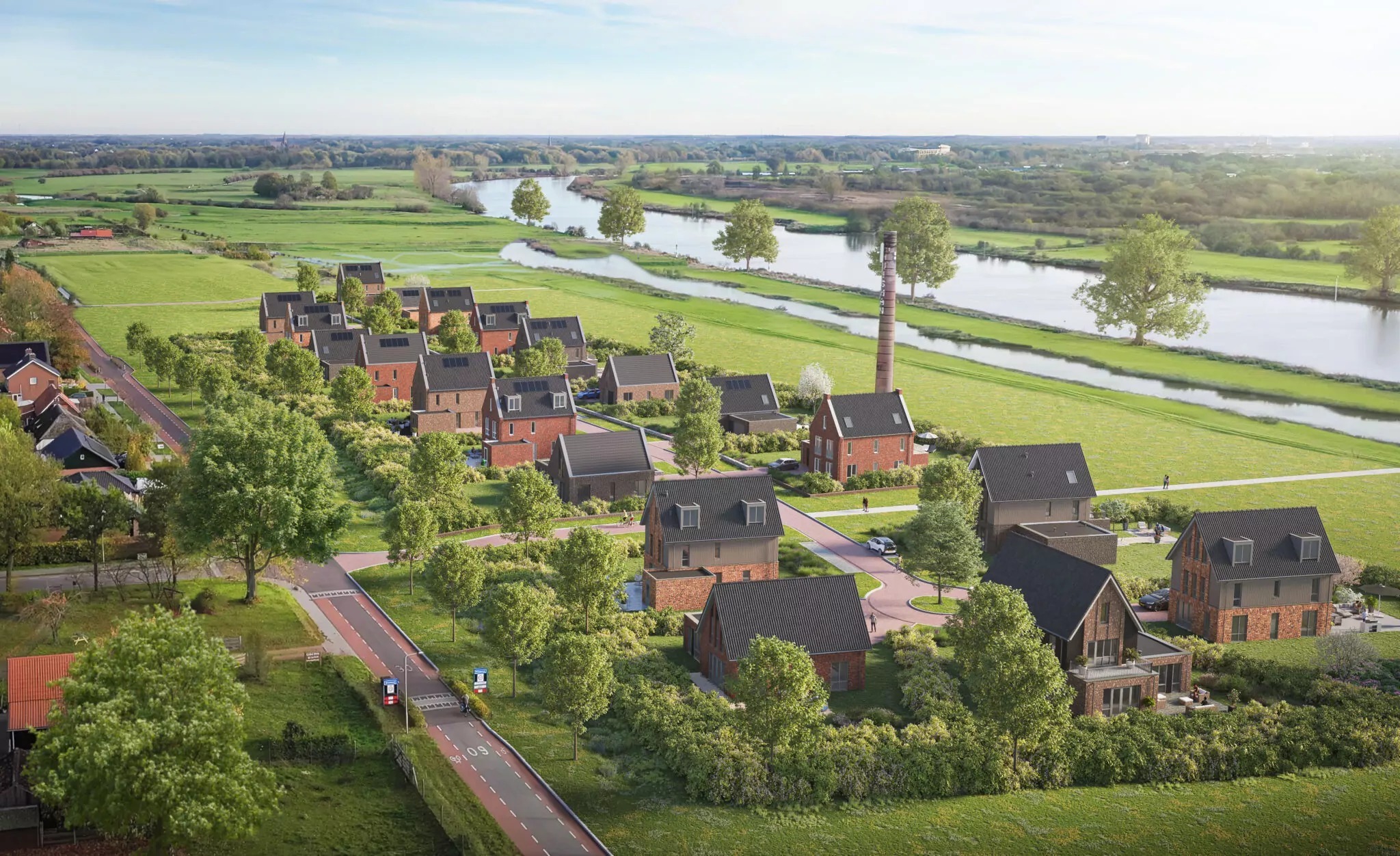 20 luxe villa's in Milsbeek