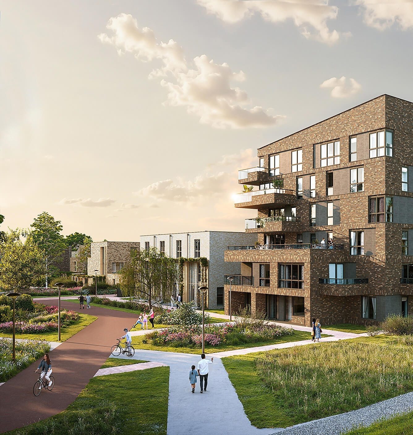 Exterieur appartementen